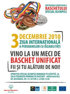 Săptămâna Europeană a baschetului Special Olympics