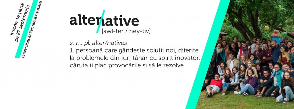 La ce universitate să dau? La Universitatea Alternativă
